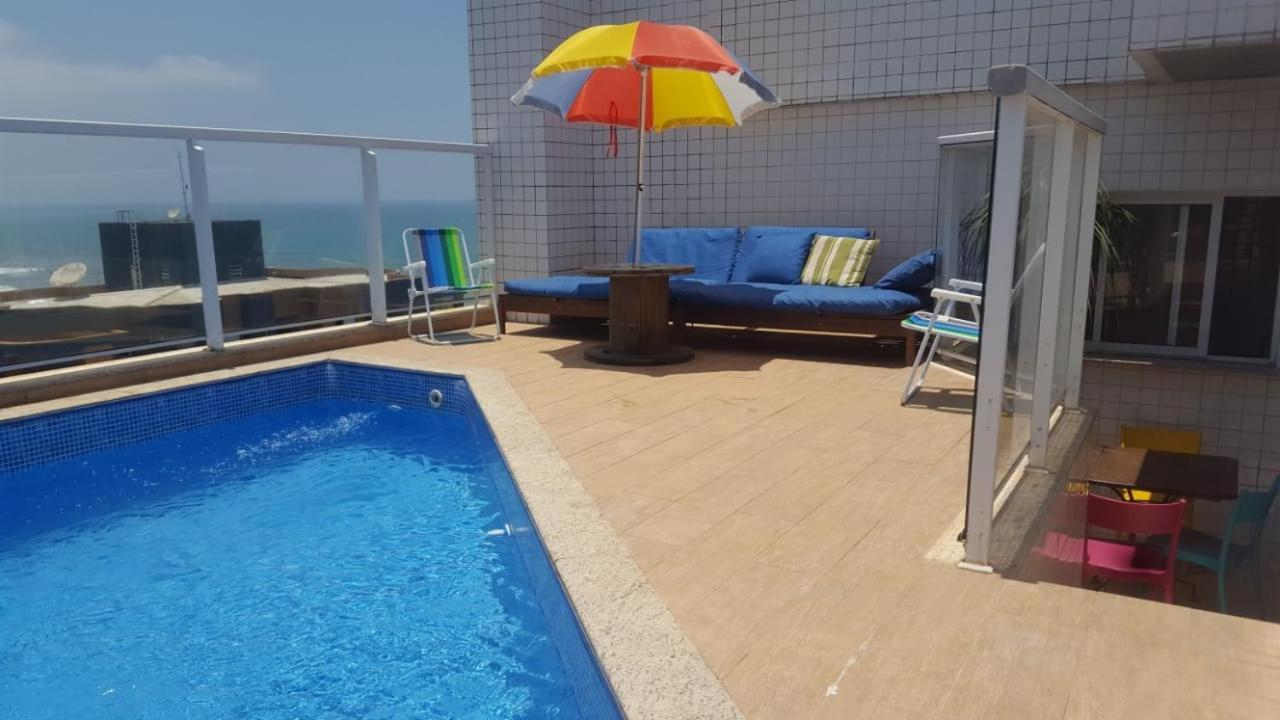 Appartement Cobertura Com Piscina E Churrasqueira Mongagua Sp Extérieur photo